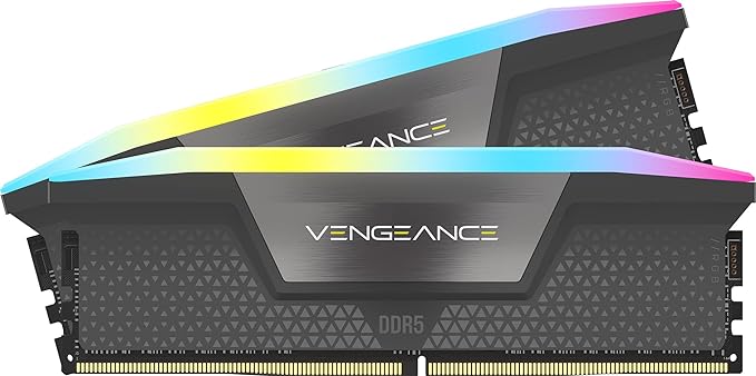 رم کورسیر مدل VENGEANCE RGB 32GB (2x16GB) 6600MHz DDR5